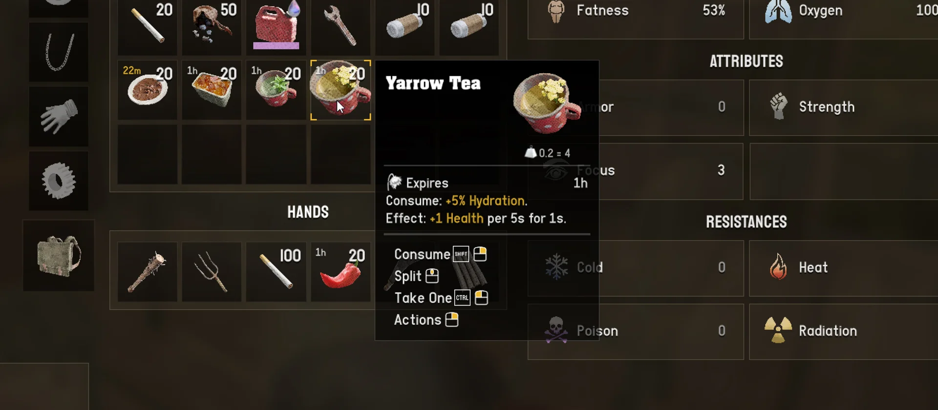 Item buffs